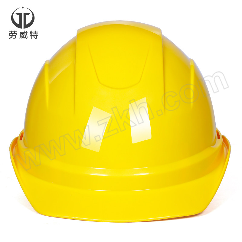 LAOWEITE/劳威特 L003豪华型ABS安全帽 L003002 黄色 旋钮式帽衬 针织布吸汗带 Y型帽带 1顶