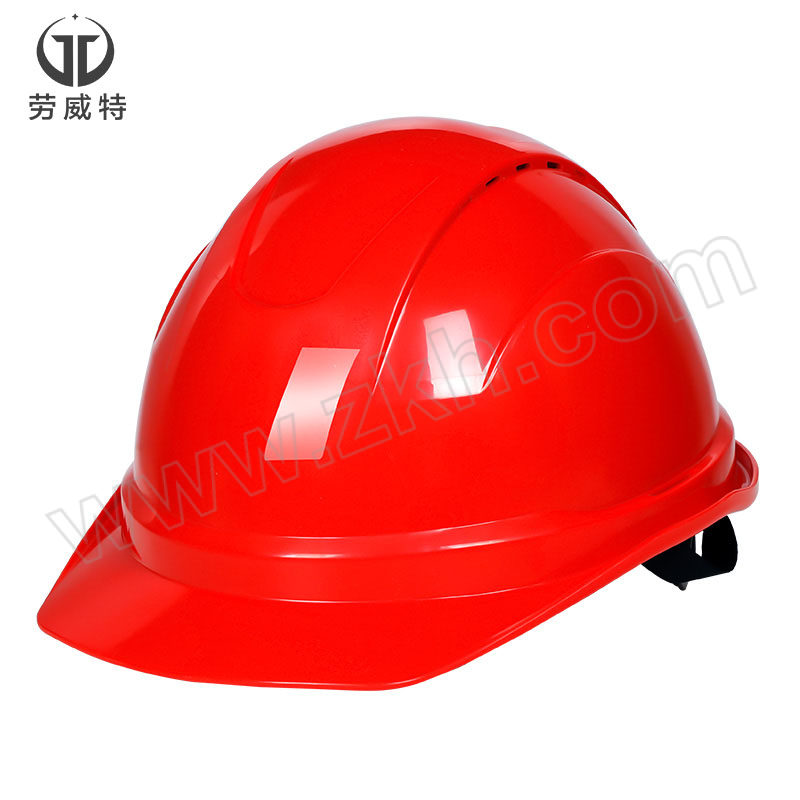 LAOWEITE/劳威特 L003豪华型ABS安全帽 L003003 红色 旋钮式帽衬 针织布吸汗带 Y型帽带 1顶