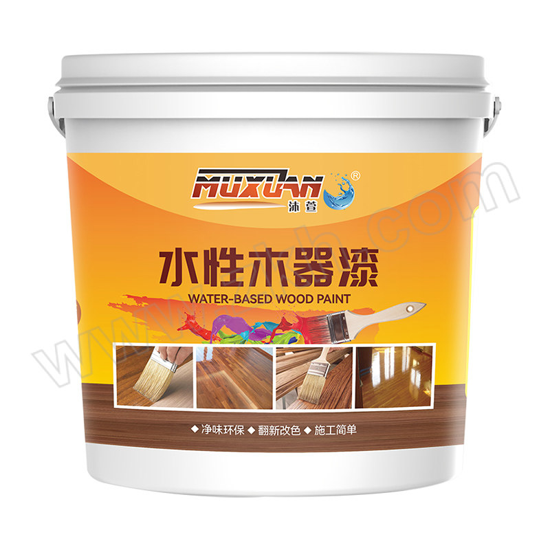 MUXUAN/沐萱 水性木器漆 沐-SXMQQ-翠绿色5kg 1桶