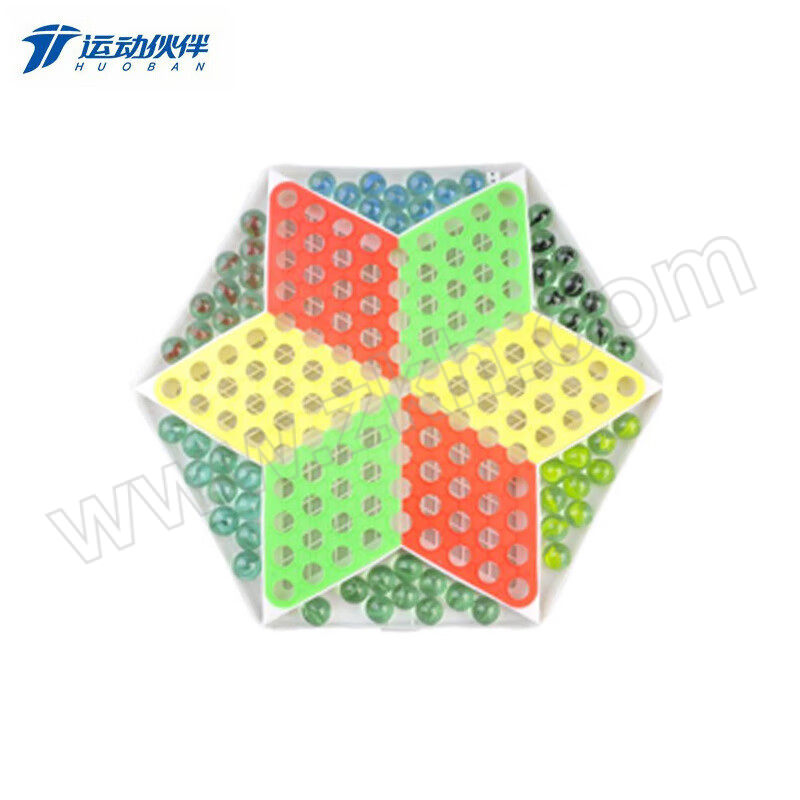 HUOBAN 跳棋 HB6611 玻璃 ABS 1件