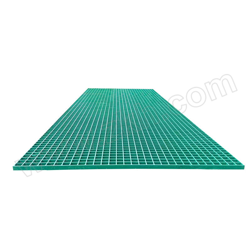 JHS/集华世 玻璃钢格栅 JHS-BLGGS-001 绿色 孔距40×40mm 整张尺寸1.22×3.66m 高25mm 筋厚5mm 不含卸货 1块