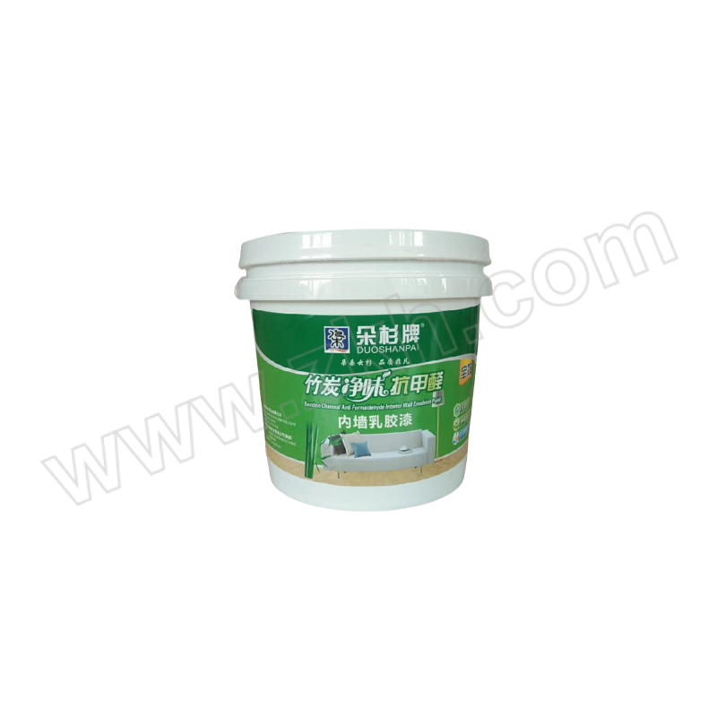 DUOSHANQI/朵杉漆 内墙乳胶漆 RP01粉红 5L 主剂 1桶