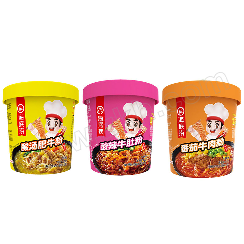 HI/海底捞 冲泡粉丝组合 ZKHzuhe-219【一件发S】 牛肚粉160g+牛肉粉147g+肥牛粉167g 1组
