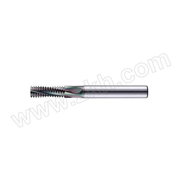 JJ/匠精工具 4刃全齿铝用螺纹铣刀 4LTMA038130S04C 3.8×13×No.10×45L×S4×4F 1支