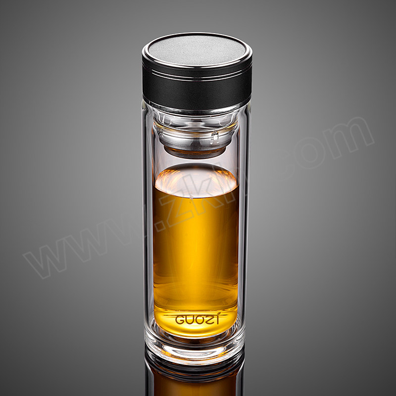 GUOZI/果兹 星辰商务双层玻璃保温杯 GZ-S59 350mL 1个