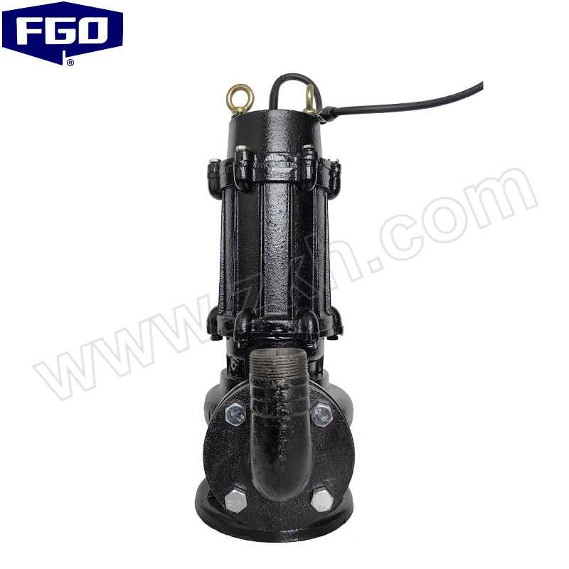 FGO 铸铁防汛普通380V潜污泵 80WQ40-18-4kW 额定流量40m³/h 额定功率4kW 额定扬程18m 1台