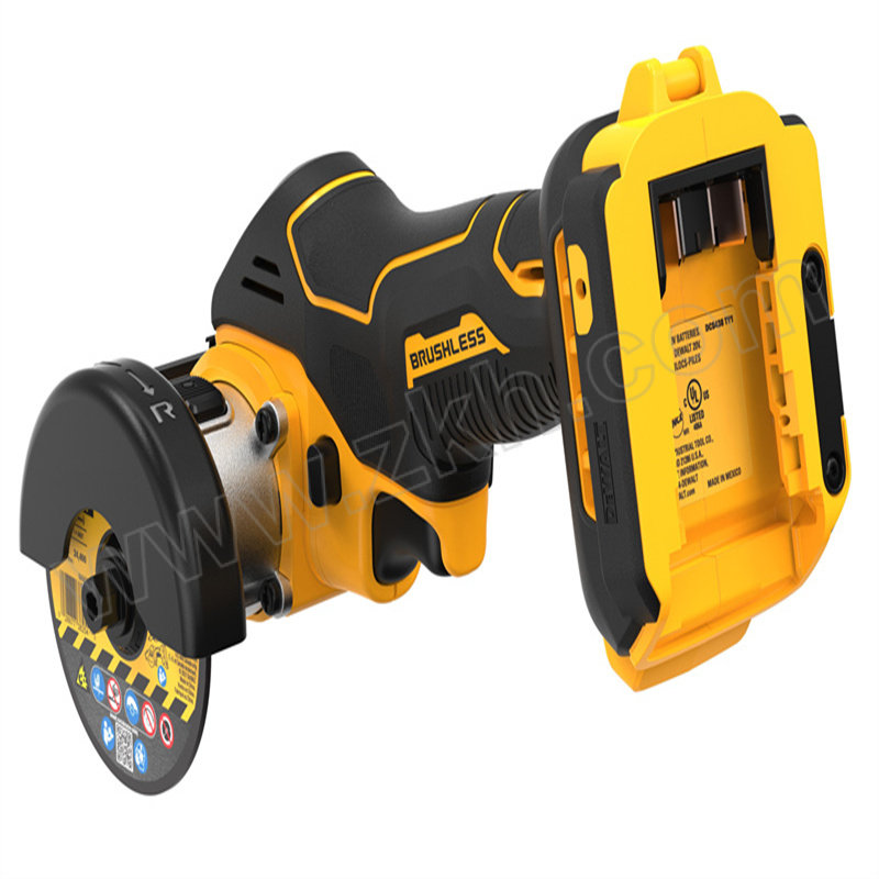 DEWALT/得伟 充电式无刷手持切割锯 DCS438N-A9 20V 附赠品 单机纸盒装不含电池充电器 1个