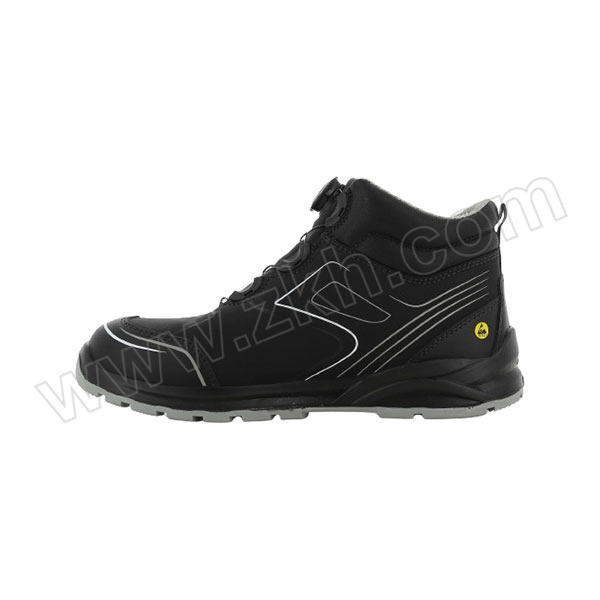 SAFETY JOGGER/鞍琸宜 CADOR S3 MID TLSS3 旋转扣的运动型中帮防静电安全鞋 11278 35码 黑色 1双