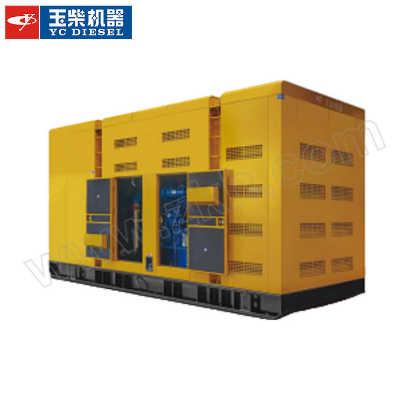 YcDiesel/玉柴机器 柴油发电机组 YC625GF1-LG 450kW 低噪式 电启动 国三排放 1个
