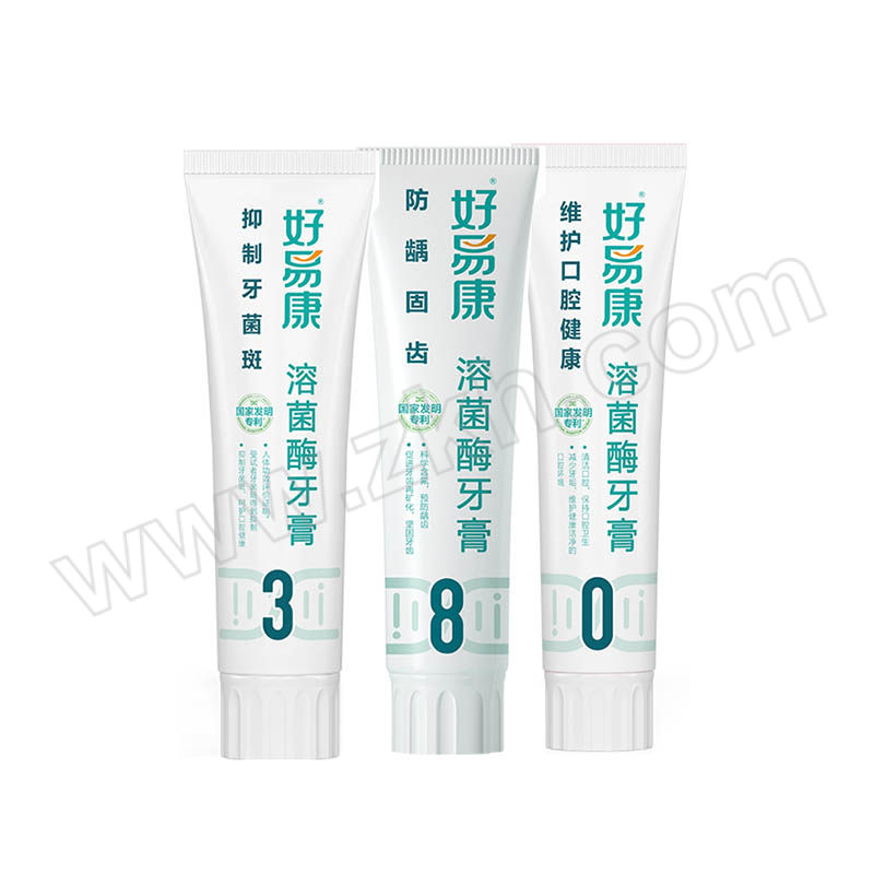 HAOYIKANG/好易康 溶菌酶牙膏组合3+8+0号 一件发S 120g×2支+100g 1组
