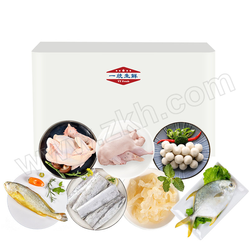 YITONGRUYI/一统如宜 生鲜礼盒ZS2402型 ZS2401型【一件发S】 3.9kg 1箱