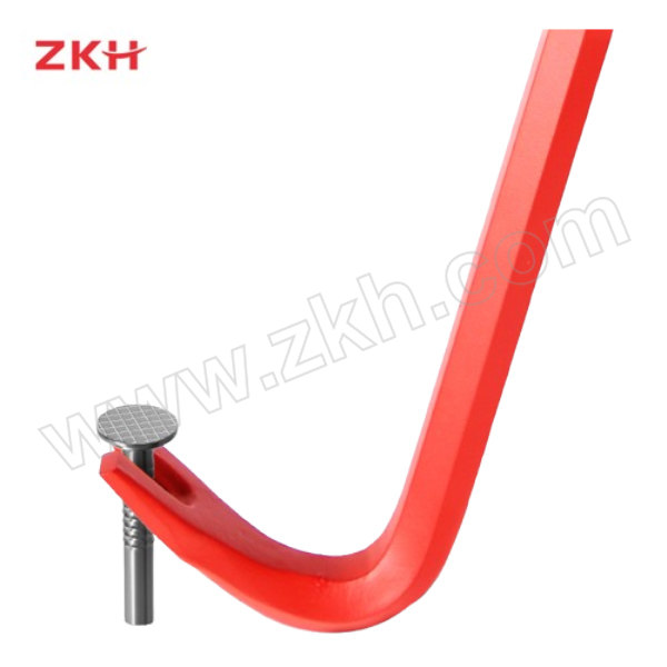 ZKH/震坤行 高强度起钉撬棍 ZKH-WB1000 1000X20mm 40CR 终身质保 1个