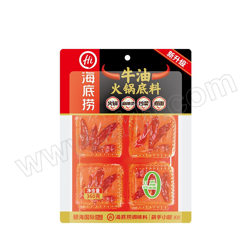 HI/海底捞 海底捞牛油火锅底料360g HDL-084 20袋/箱 1袋