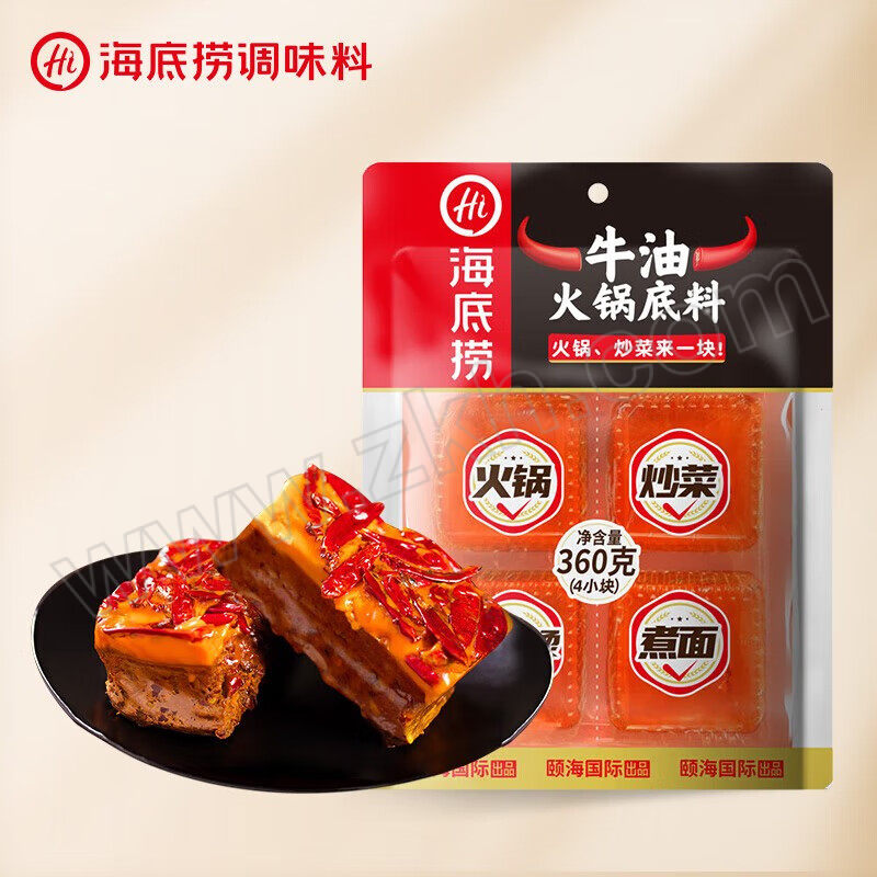 HI/海底捞 海底捞牛油火锅底料360g HDL-084 20袋/箱 1袋