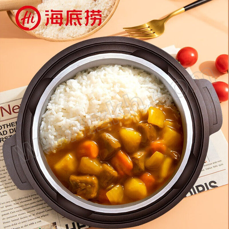 HI/海底捞 海底捞自热米饭咖喱牛肉方便米饭 272Gx3盒 272G*3【一件发G】 3件/组 1组