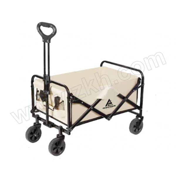 OLYMMONS/错山 户外对折营地车 MC502【一件发S】 73*43*87cm 米白色 600D牛津布+钢管 1台