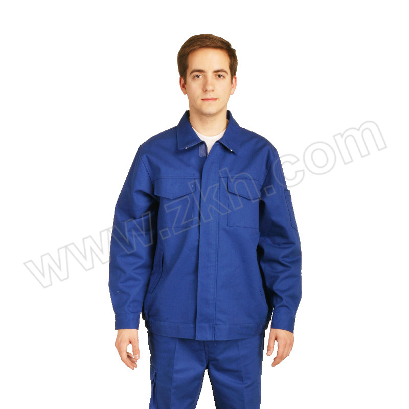 TGF/唐工纺 阻燃服套装 TZ0801TZK0801套装 艳蓝 175码 1套