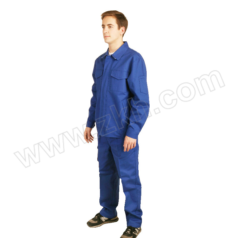 TGF/唐工纺 阻燃服套装 TZ0801TZK0801套装 艳蓝 175码 1套