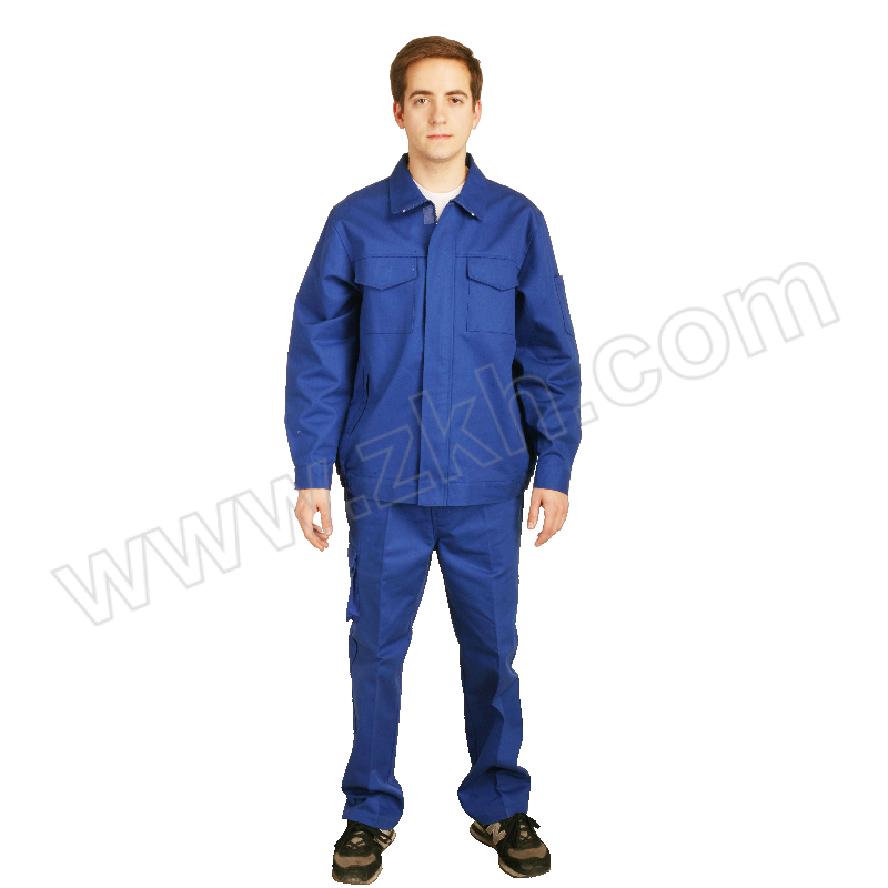 TGF/唐工纺 阻燃服套装 TZ0801TZK0801套装 艳蓝 175码 1套