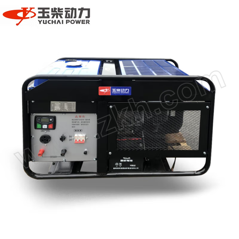 YcDiesel/玉柴机器 动力汽油发电机 YC12500E-3D 10kW 汽油 双电压 电启动 1个