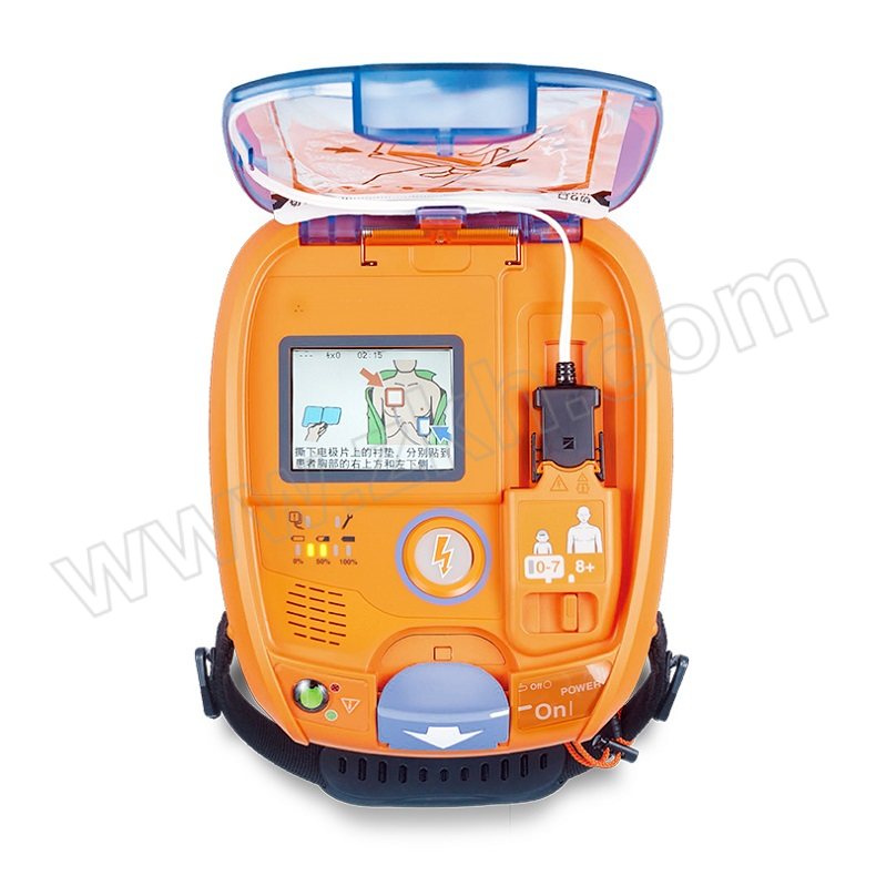 NIHON KOHDEN/光电 体外除颤器AED-3151 AED-3151 主机×1+电池×1+成人除颤电极片×1+说明书×1+挂墙式AED存储箱×1+工具包×1+AED三角标识牌×1+AED反光指示牌×2 1台