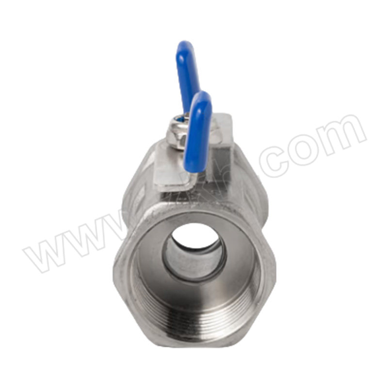 HONGKANG/宏康 Q11F系列304不锈钢一片式蝶柄球阀 Q11F-1000WOG/P-DN15 L=52mm 最大使用16公斤 1台