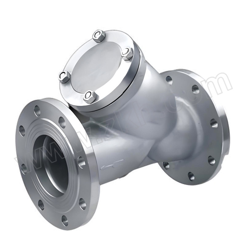 HONGKANG/宏康 316不锈钢美标法兰Y型过滤器 GL41W-150LBR-DN200 机械部 L=485mm 1台