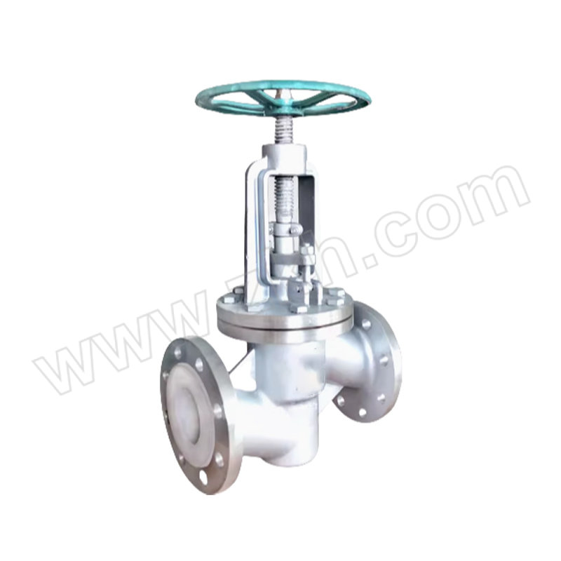 HONGKANG/宏康 F46不锈钢316衬氟法兰闸截止阀 J41F46-10R-DN250 化工部 L=622mm 1台