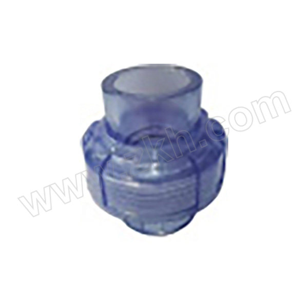 WATERFRIEND/水友 UPVC透明管活接头 dn20 适配管径20mm 1个