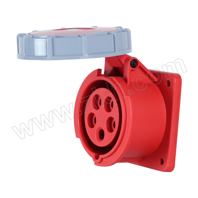 VGUO/围国电气 W系列工业暗装插座 W-3152 16A 五芯 220-415V 1个