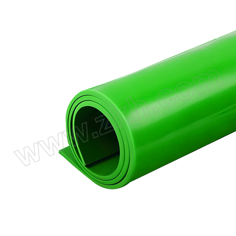 ZKH/震坤行 经济款平面型橡胶绝缘地垫 W20RP10G 1×1m 绿色 厚10mm 测试电压30kV 1卷