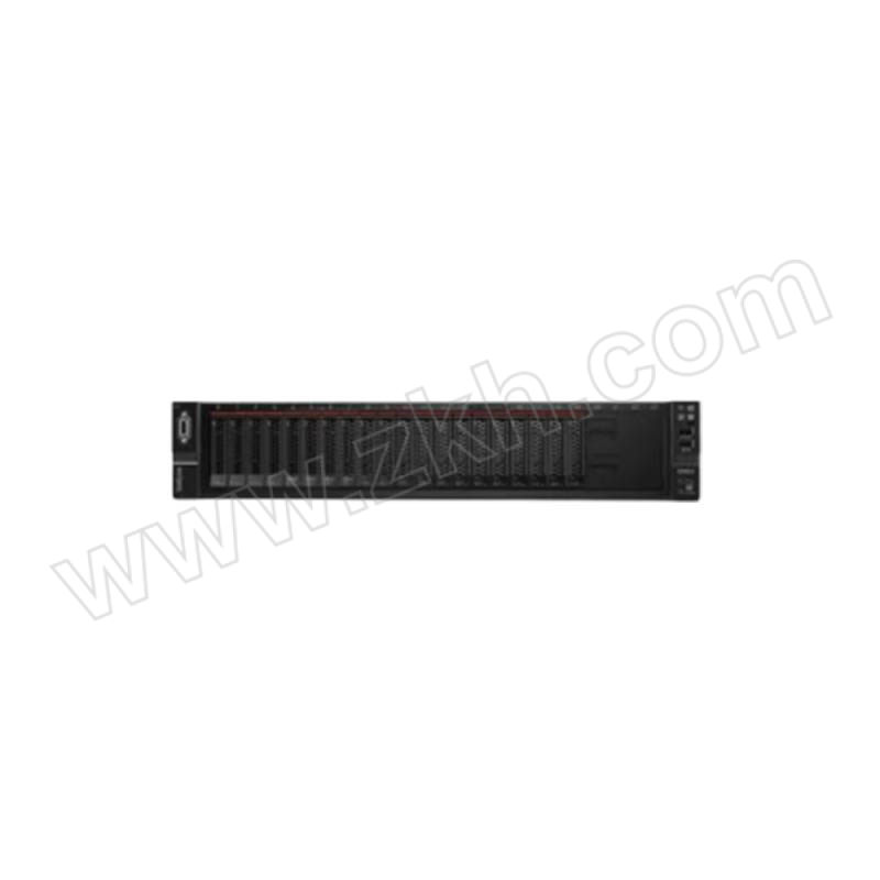 LENOVO/联想 2U机架式服务器  SR658 定制 1颗至强金牌6130 16核2.1GHz (64GB) 3×(1.2TB) SAS 10k 9440独立阵列卡 4口百兆千兆自适应网卡 2×550W DOS 3年保修 含导轨 1台