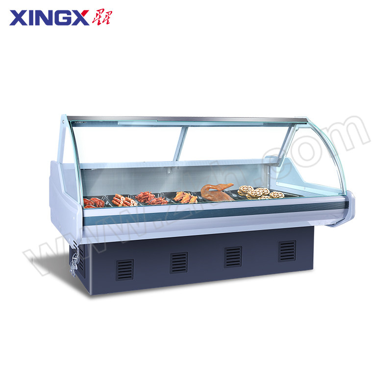 XINGX/星星 熟食柜 SC-2500ZSH 505L 0-10℃ 直冷 2500×1050×1160mm 含卸货不含上楼 1台