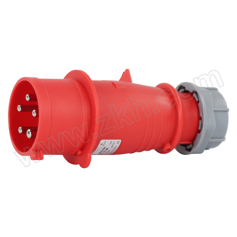 VGUO/围国电气 第三代M系列IP44工业插头 WG-4M 32A 五芯 220-415V 1个