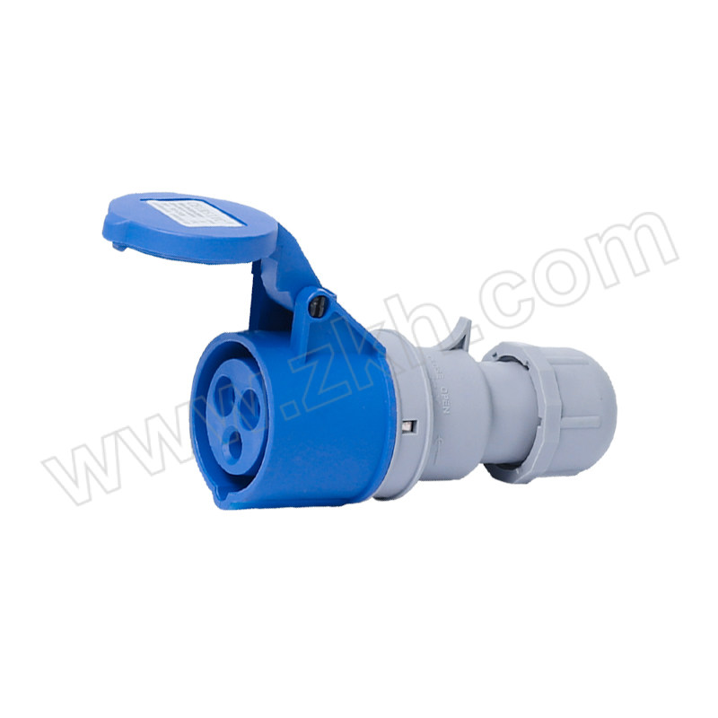 VGUO/围国电气 W系列IP44防水工业插头连接器公母对接耦合器 W-2231 32A 三芯 220-250V 1个