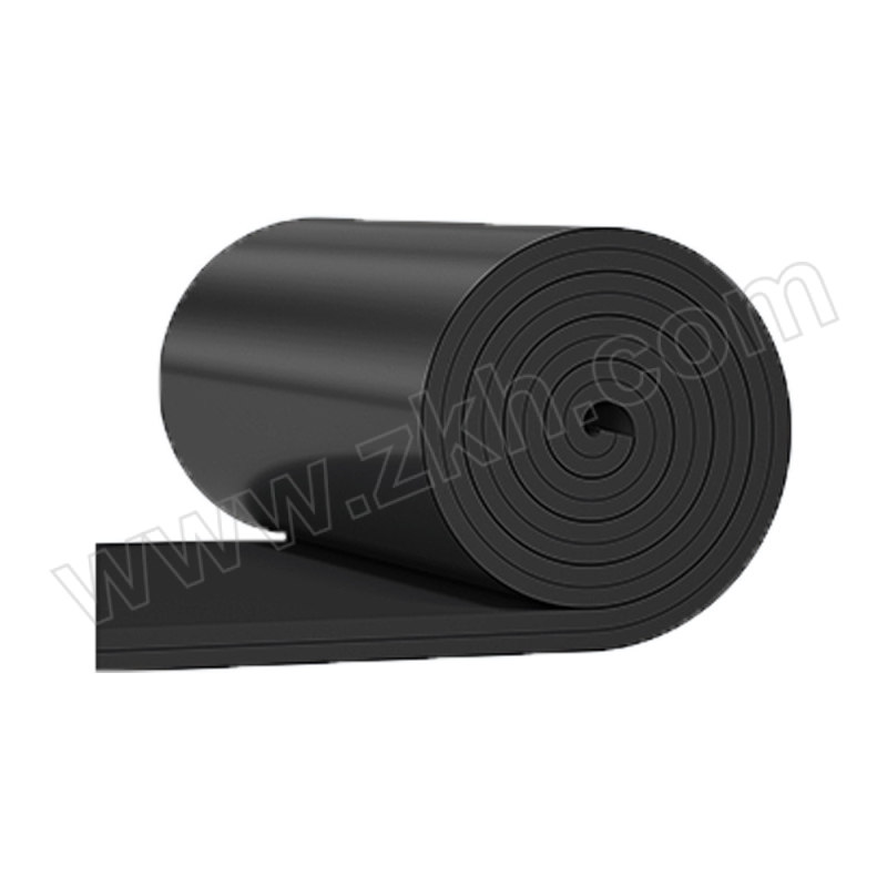 JIENUOLI/捷诺立 高密度橡塑隔热保温板 黑色原版 宽1000mm 厚7.5mm 带背胶 可定制 N41832 1平方米