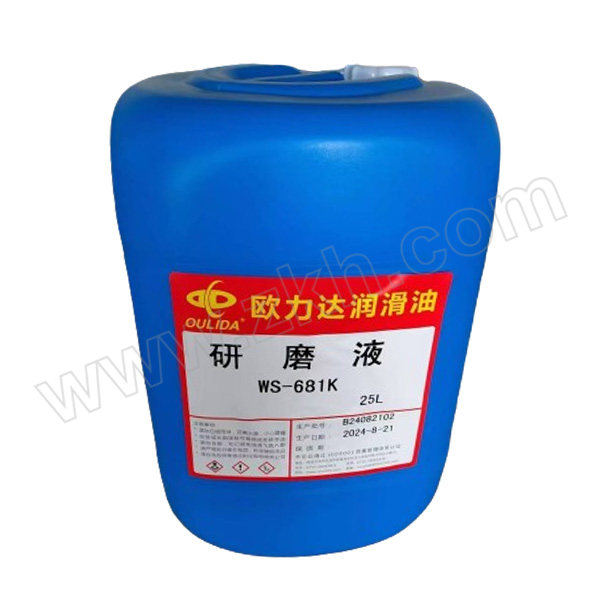 OULIDA/欧力达 研磨液 水溶性切削液 WS-681K 25L 1桶