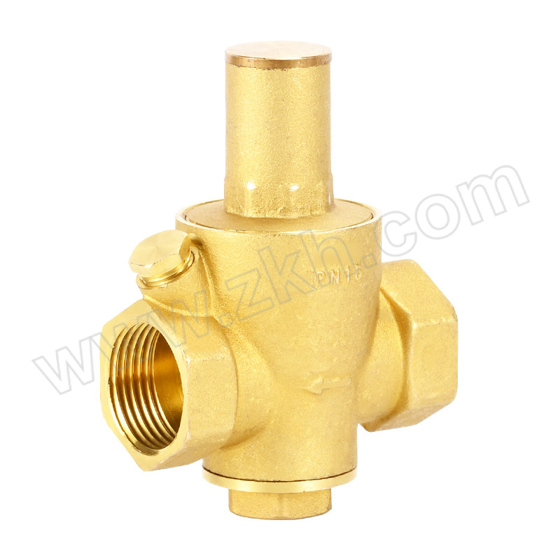 CASTO/卡斯托 黄铜内螺纹活塞式可调减压阀 Y13X-16T-DN32 不带压力表 1台