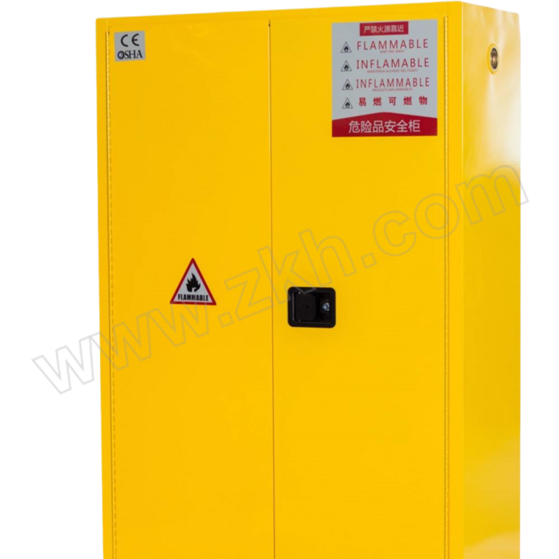 SQAQCC/赛崎安全储存 45加仑标易燃液体存储柜 SC-45YS 45gal/170L 黄色 1台