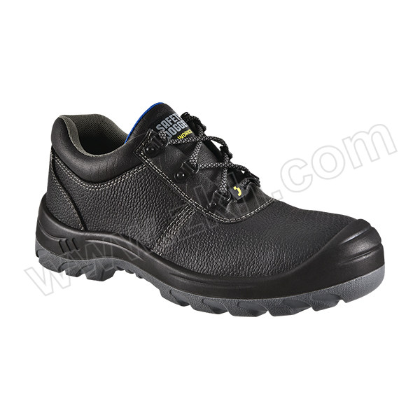 SAFETY JOGGER/鞍琸宜 BESTRUNMF S3非金属经典牛皮安全鞋 012985 46码 黑色 防砸防刺穿ESD防静电防滑带爬梯槽 1双