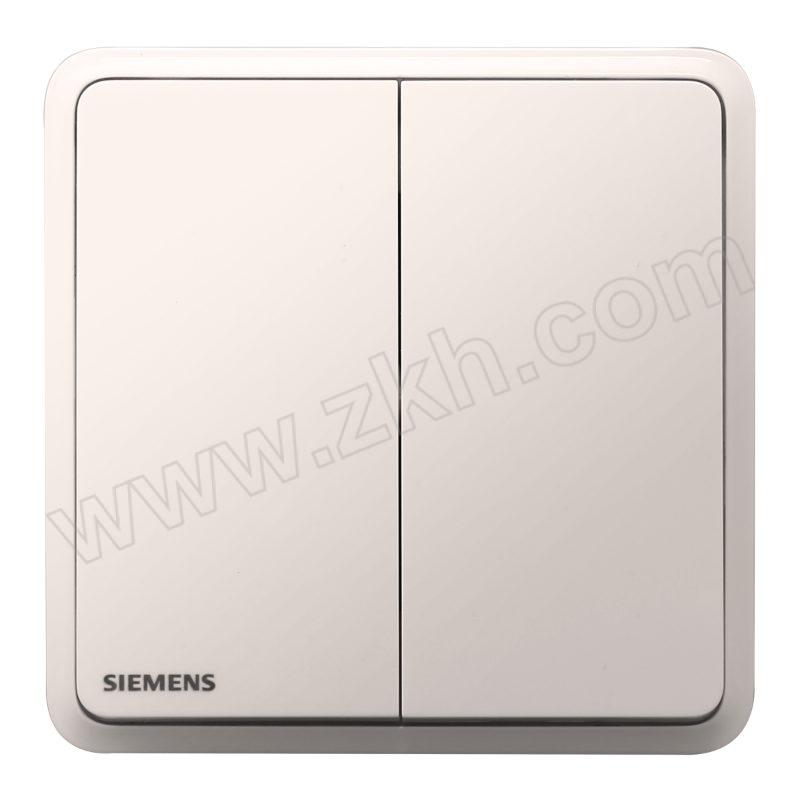 SIEMENS/西门子 灵蕴系列二位单控开关 5TA1221-3NC01 16AX 辰曦白 1个