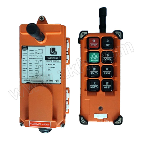 TELECRANE/禹鼎 遥控器套装 F21-E1B AC36V 配10节电池 1台