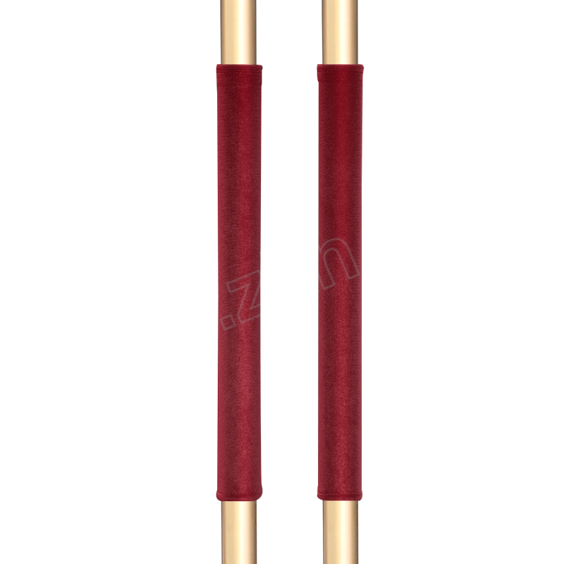 ZKH/震坤行 四季通用玻璃门把手套 ZKH-MBST 无绣字  酒红色 长40cm 净周长8cm 1对