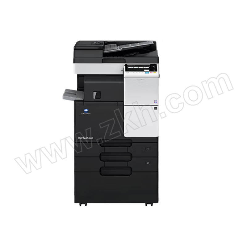 KONICAMINOLTA/柯尼卡美能达 多功能复合机 bizhub 287 主机+输稿器+双纸盒+第三方工作台 1套