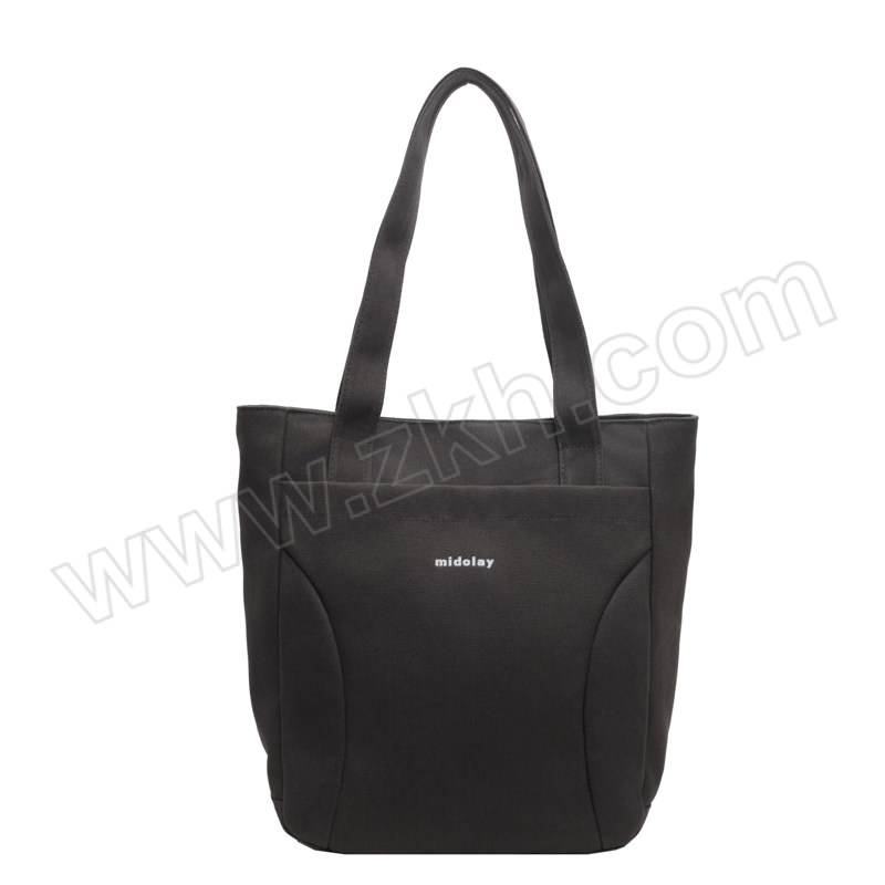 MB/漫步时空 帆布包 6636 宽37×高34×侧14cm黑茶色 1个