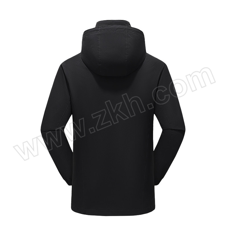 ARSHIWOLF/阿狮狼 三合一户外发热冲锋衣 2211 4XL 黑色 含上衣×1+20000mAh充电宝(5V)×1 1套