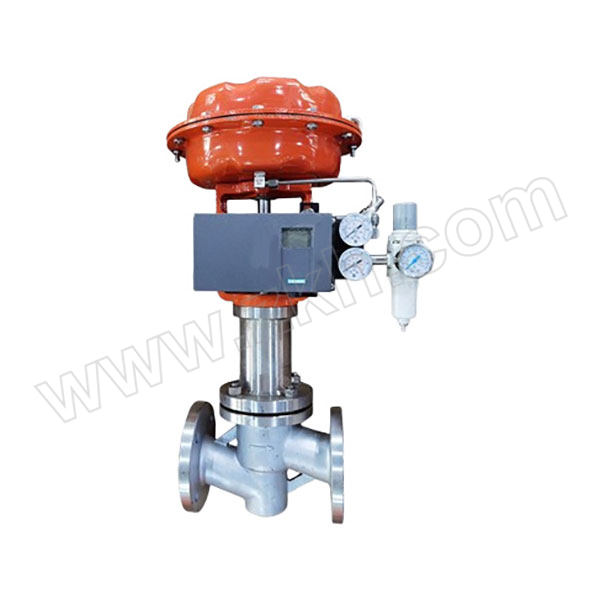 HZZK/汇正自控 316L不锈钢气动衬氟调节阀 VF10-000ZK-016RZ DN125 阀体材质316L+F46 配薄膜式气缸 配机械式定位器 隔爆型不带反馈 1台