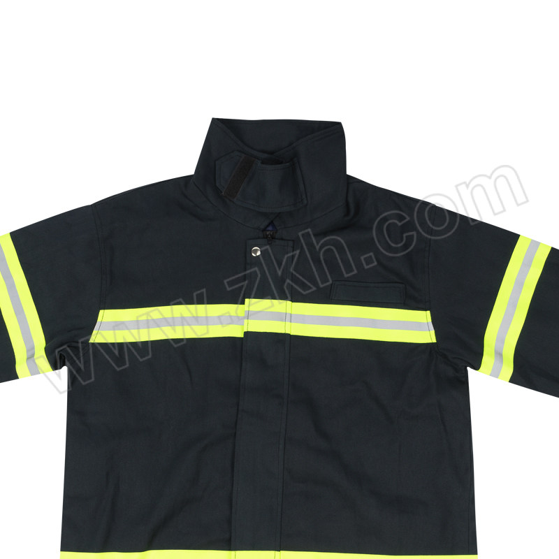 HONGXING/宏兴 02款阻燃单式防护服套装(不含3C) KXFZ02 4XL 藏青色 含4XL上衣×1+4XL裤子×1 1套