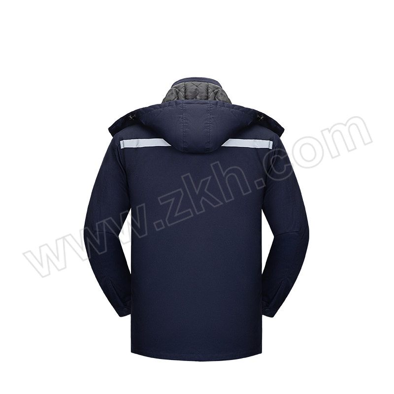 TOPRUI/拓普瑞 冬季可拆卸防酸碱防静电工作服棉服 T101 XL 175码 藏蓝色 上衣 1件