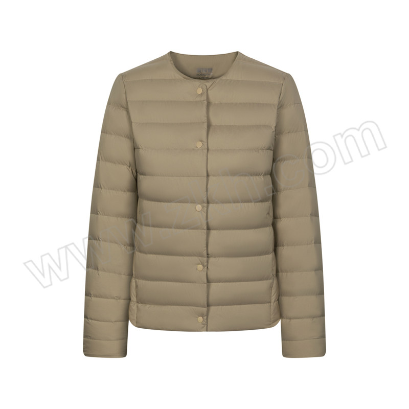 BOSIDENG/波司登 女短款居家轻薄羽绒服 B40130004B 松木卡其 190/112B 1件